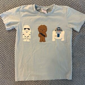 Kids Blue Star Wars T-Shirt